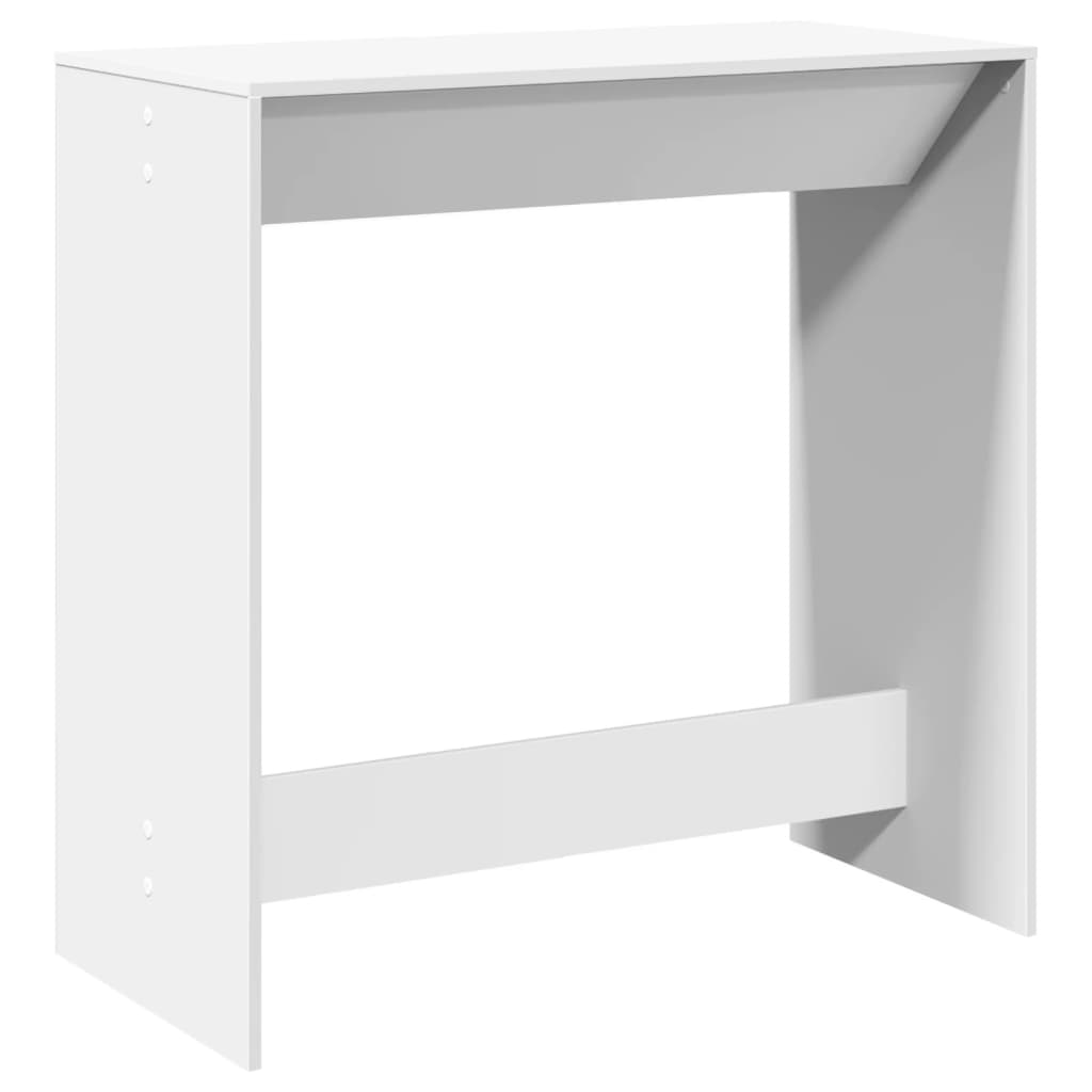 Bartisch Schwarz Eichen-Optik 102 x 50 x 103,5 cm Holzwerkstoff