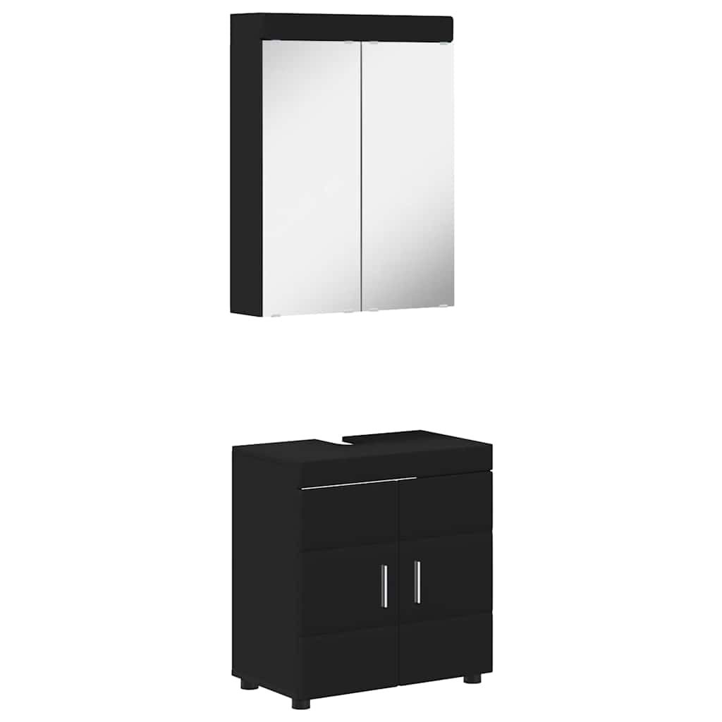 Badezimmermöbel-Set TULUM 2 pcs Weiß 60 x 34 x 63 cm