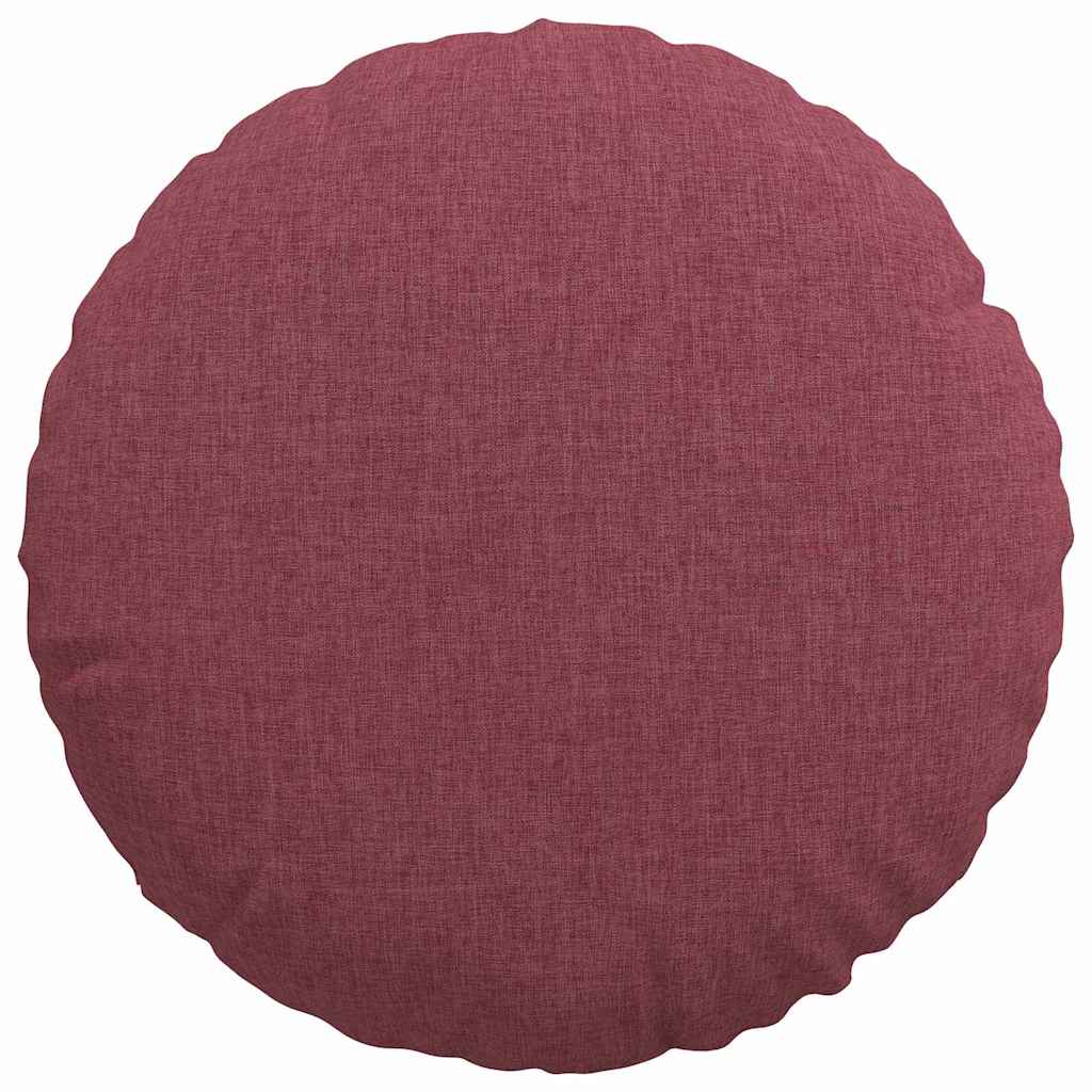 Sitzkissen 2 pcs Hellgrau Ø30 x 13 cm Stoff