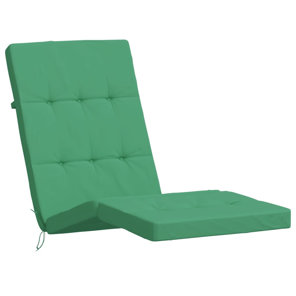 Liegestuhl-Auflagen 2 Stk. Creme Oxford-Gewebe