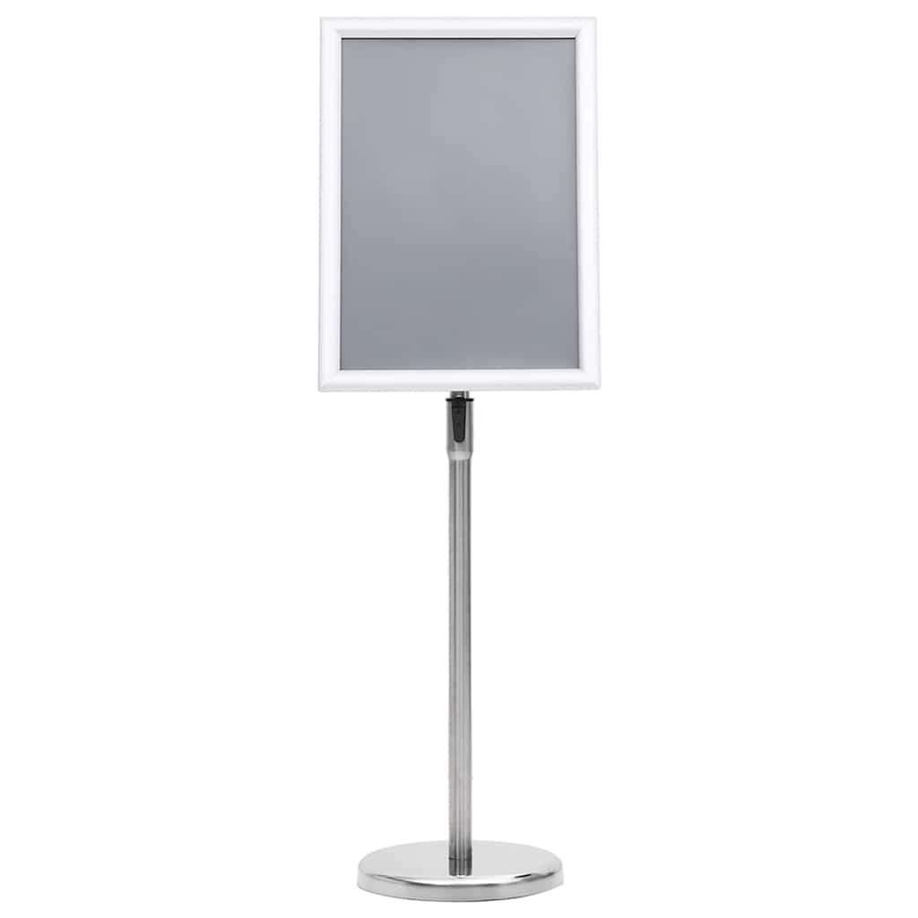 Plakatständer 2 pcs Schwarz 45 x 32,7 x 108 cm Aluminium