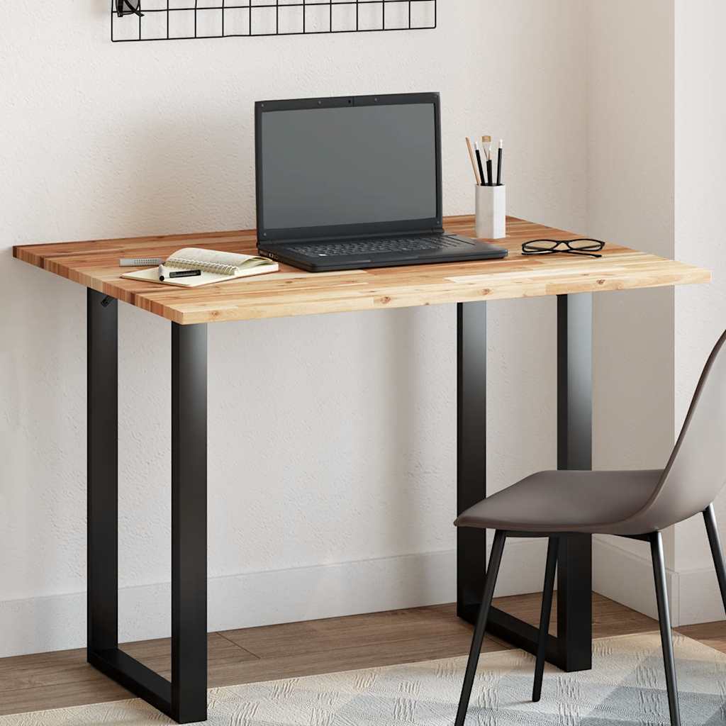 Tischplatte Rechteckig 60x50x2 cm Massivholz Akazie