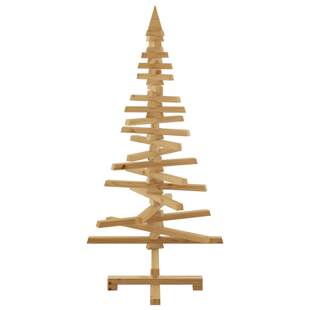 Weihnachtsbaum Holz zum Schmücken 60 cm Massivholz Kiefer
