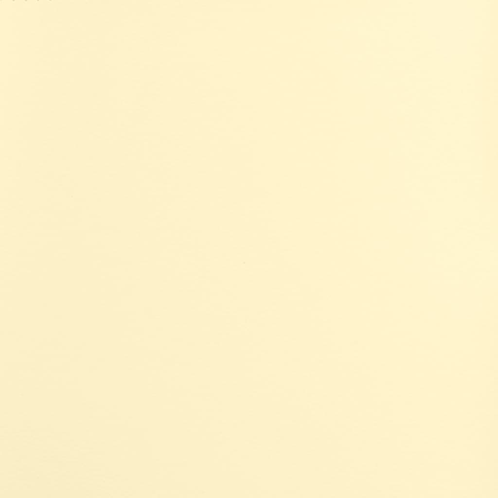 Fußhocker Cappuccino-Braun 60x60x36 cm Kunstleder