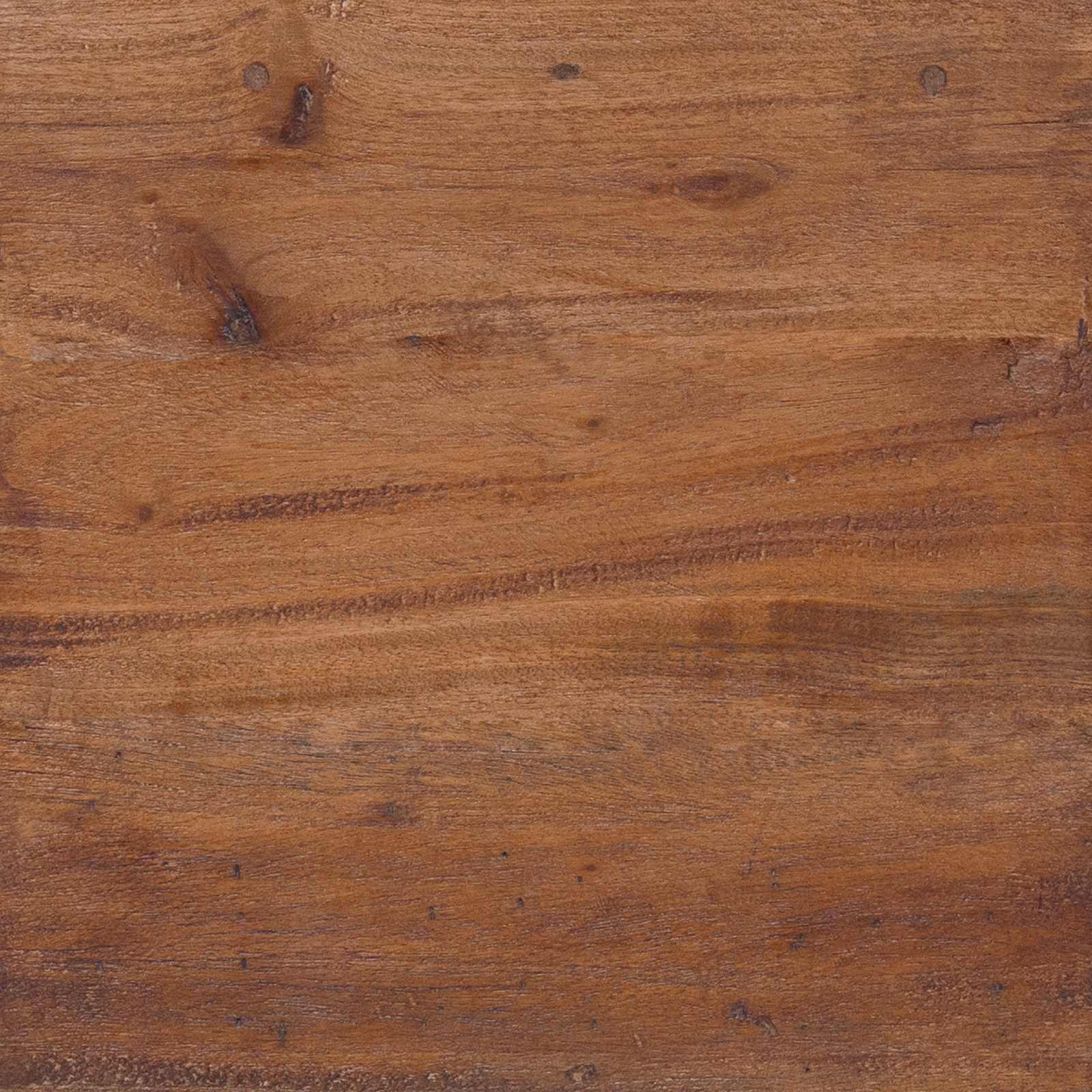 Beistelltisch Braun 38 x 28 x 35 cm Massivholz Mahagoni