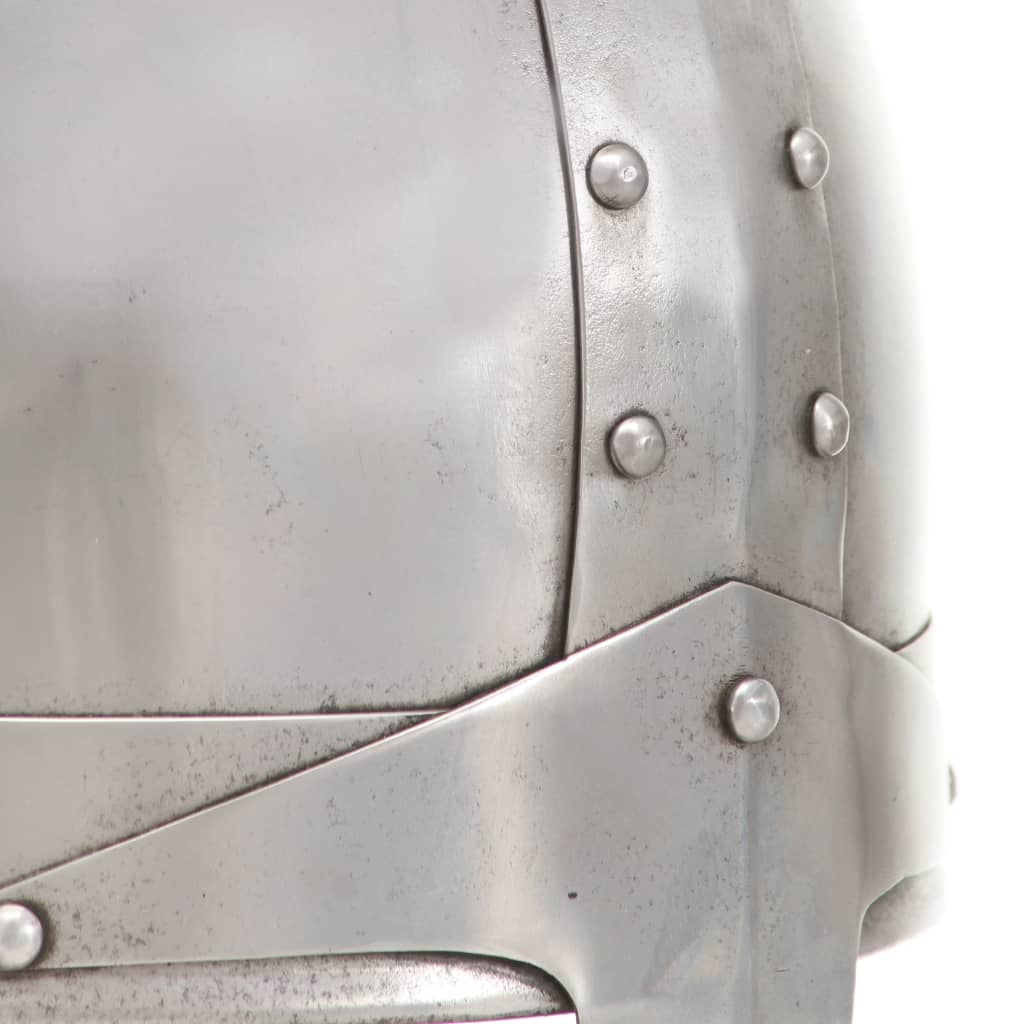 Preußische Pickelhaube Antik Replik für LARP Schwarz Stahl