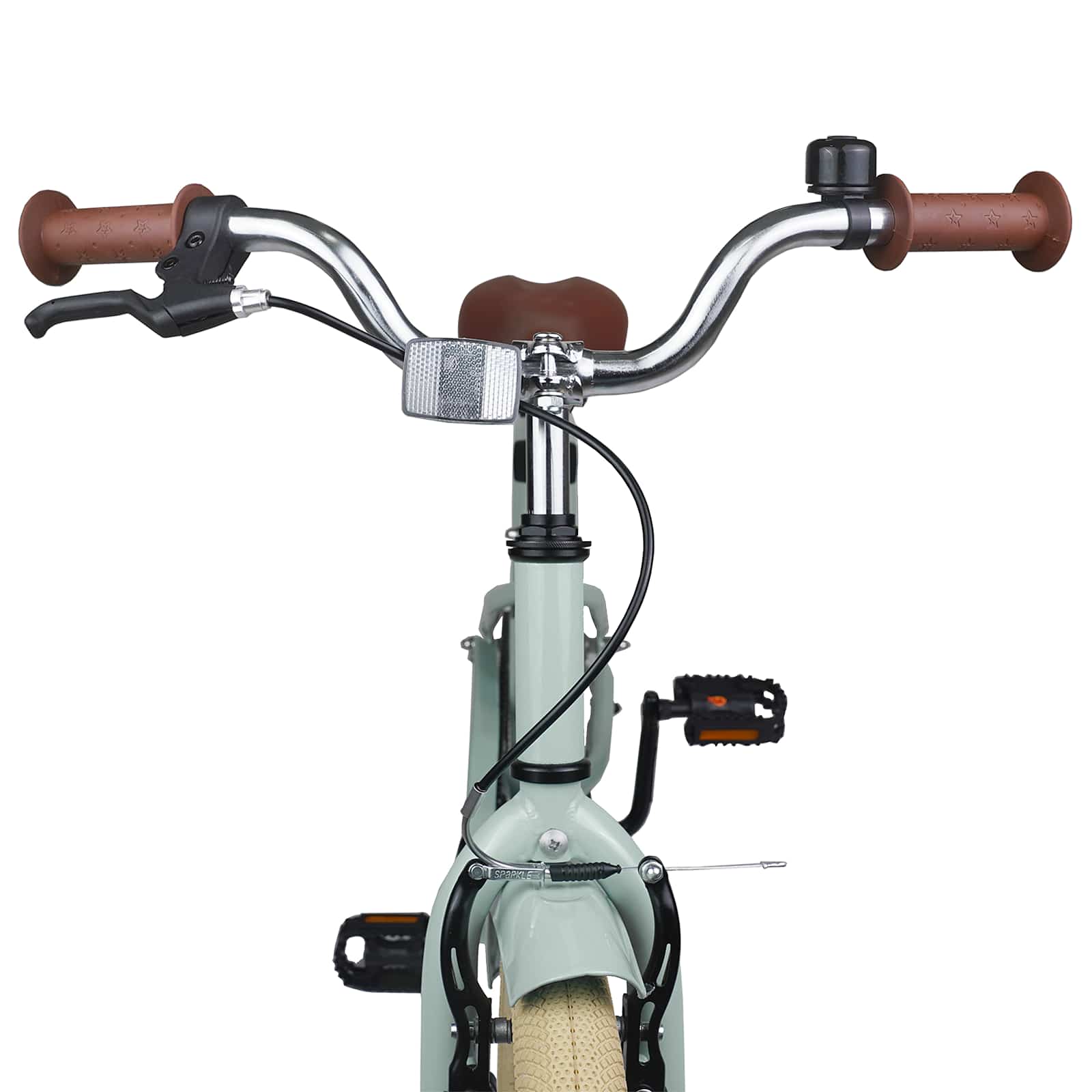 Kinderfahrrad 12 Zoll für 2-4 Jahre alt Hellrosa