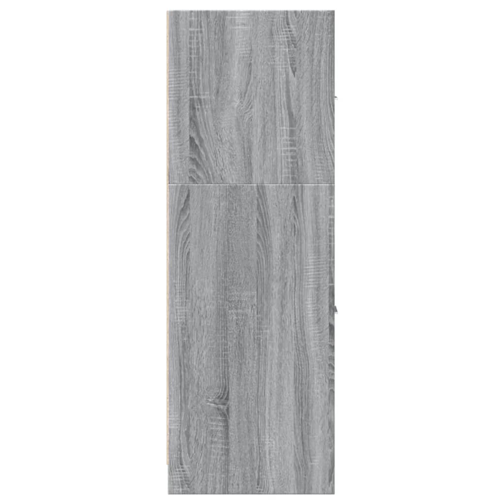 Apothekerschrank Weiß 30 x 41 x 174,5 cm Holzwerkstoff