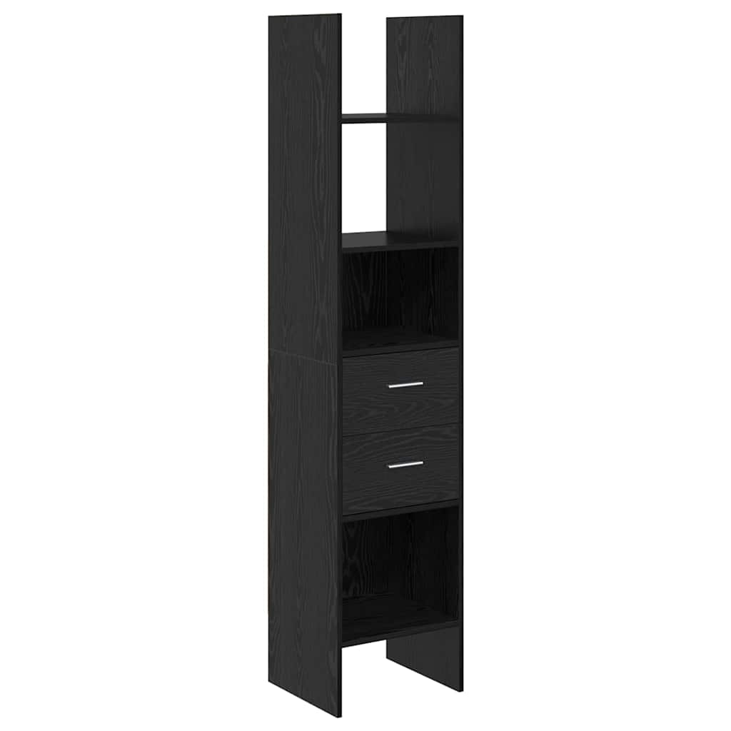 Bücherregal Weiß 40x35x180 cm Holzwerkstoff