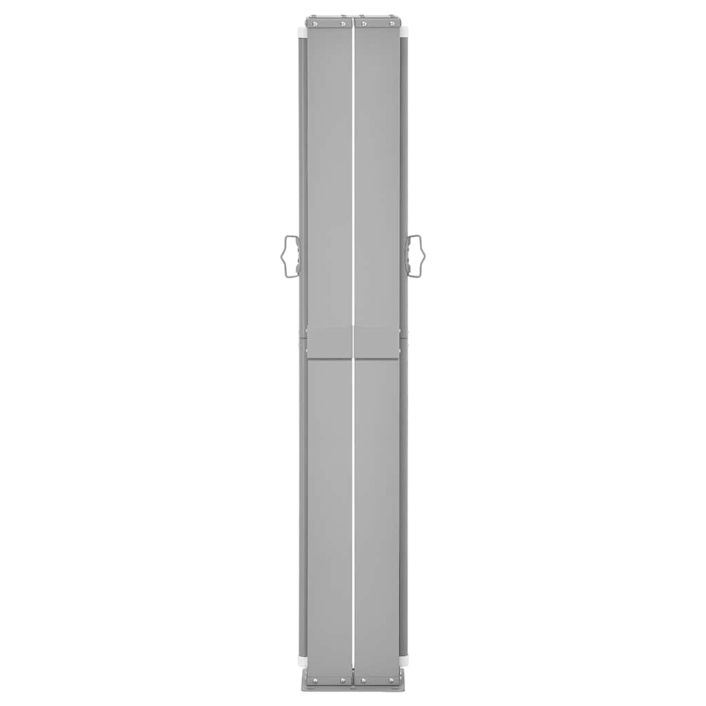 Ausziehbare Seitenmarkise 160×600 cm Braun