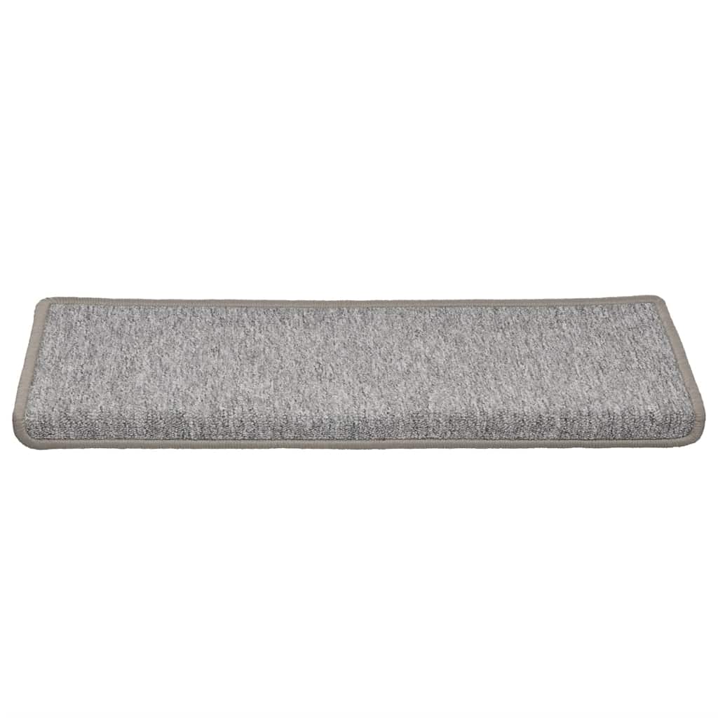 Stufenmatten 15 Stk. 65x21x4 cm Anthrazit Rechteckiger Rand