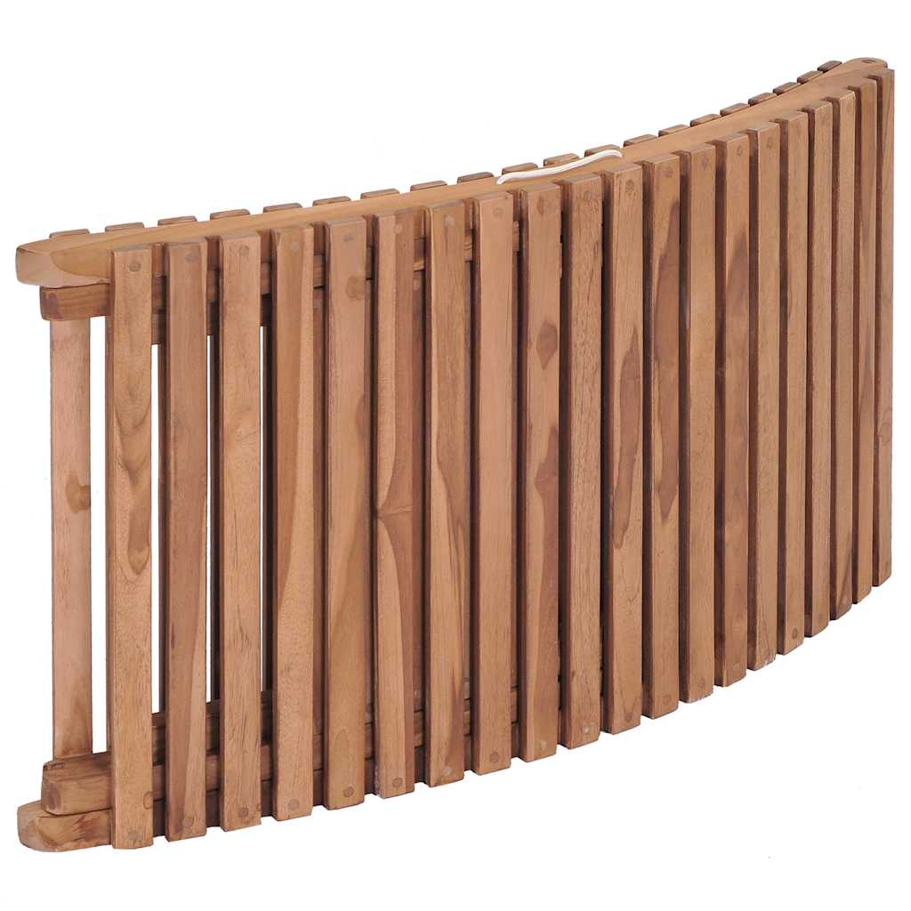 Sonnenliege Braun 198 x 55 x 58,5 cm Massivholz Teak