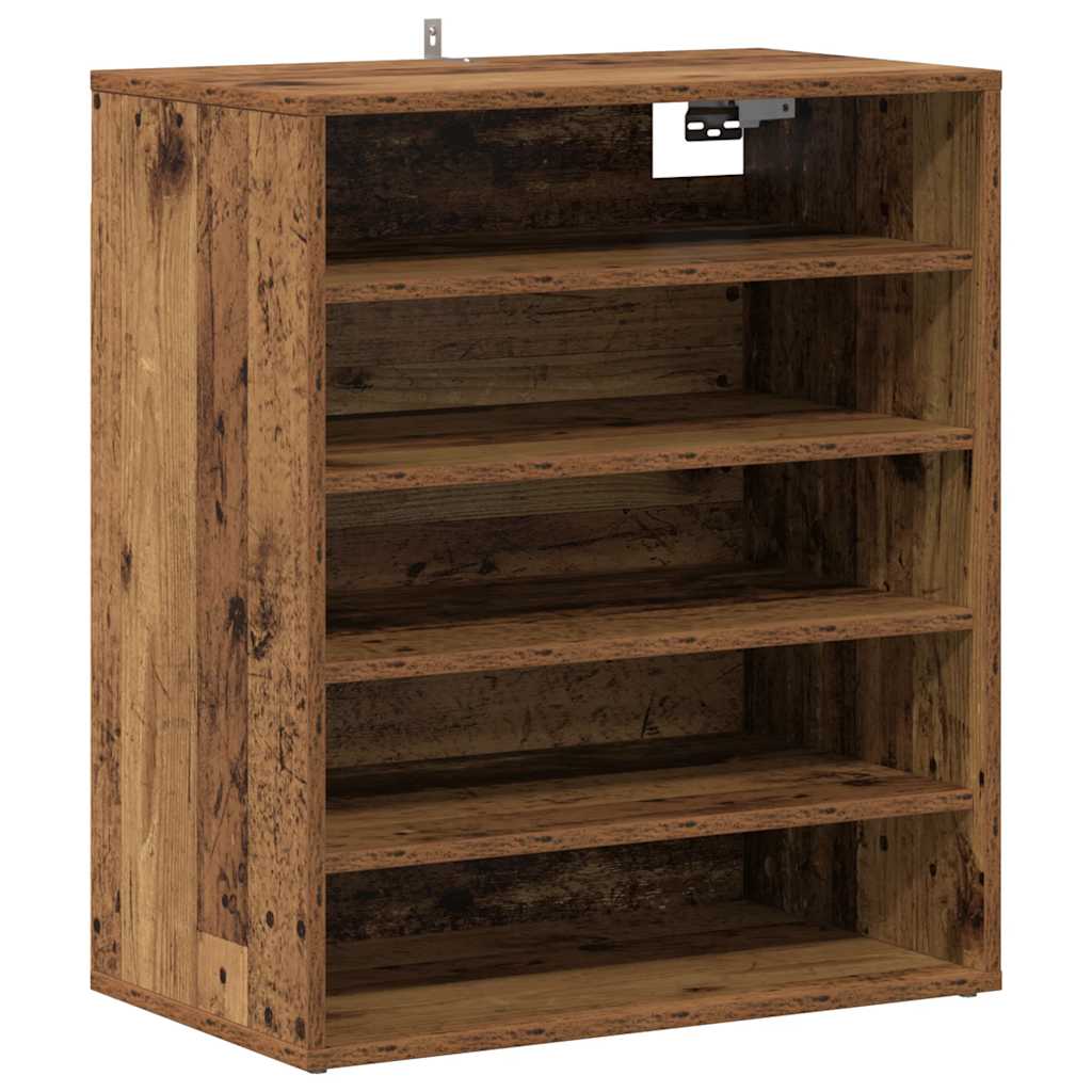 Schuhschrank Weiß 60x35x70 cm Holzwerkstoff