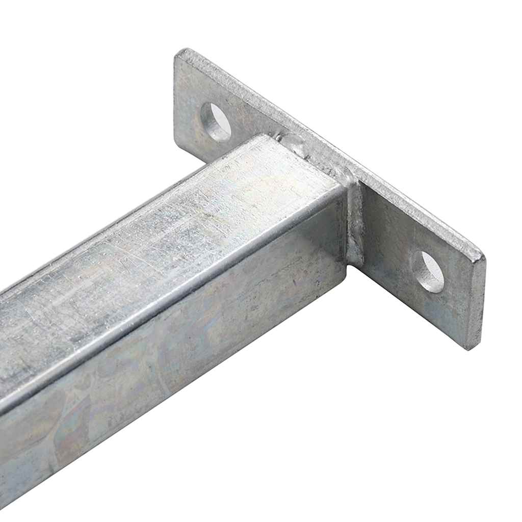 Verstellbarer Fenster-Sicherheitsbalken 6 pcs Silber Stahl