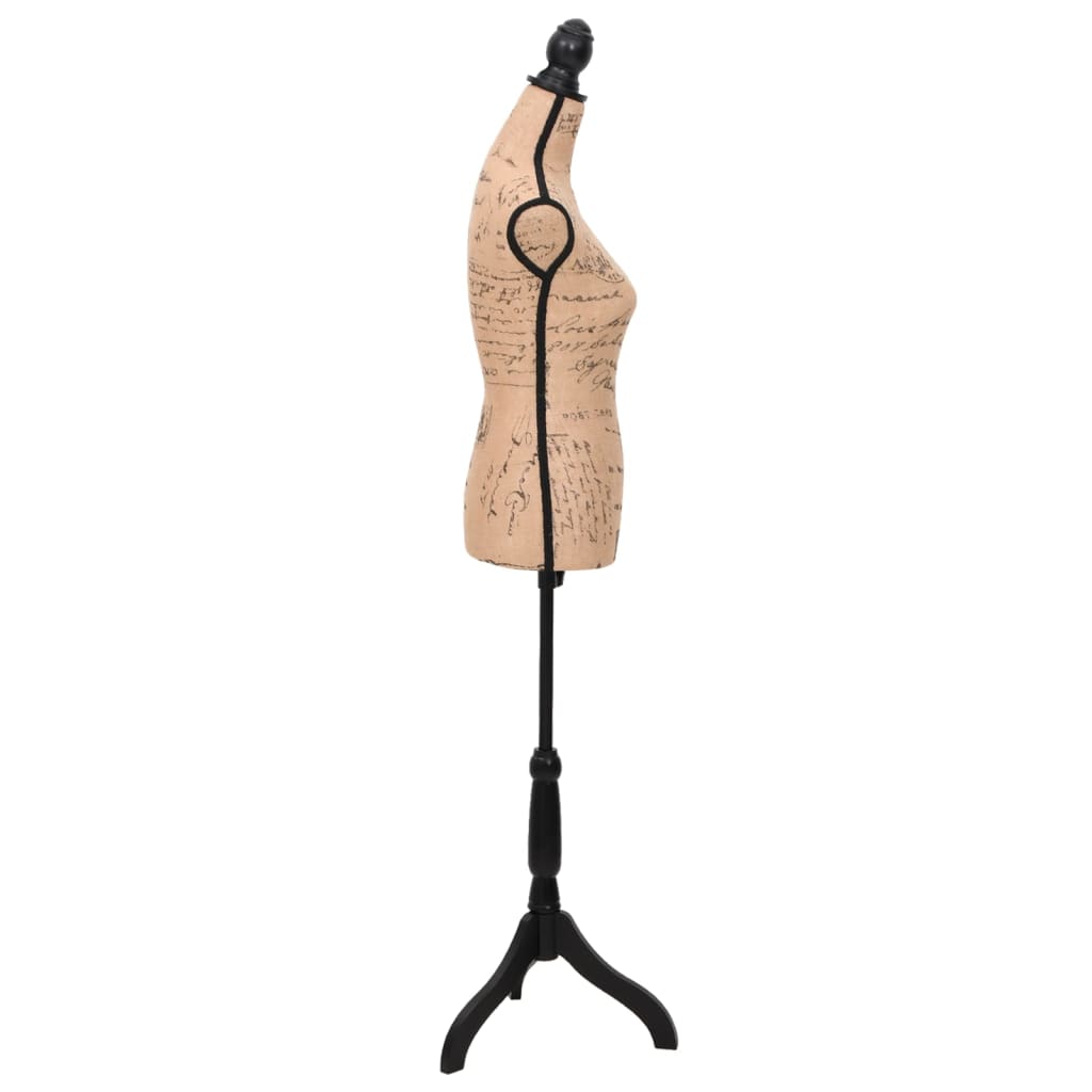 Damenbüste Schneiderpuppe Büste Torso Angezogen Mannequin Schwarz