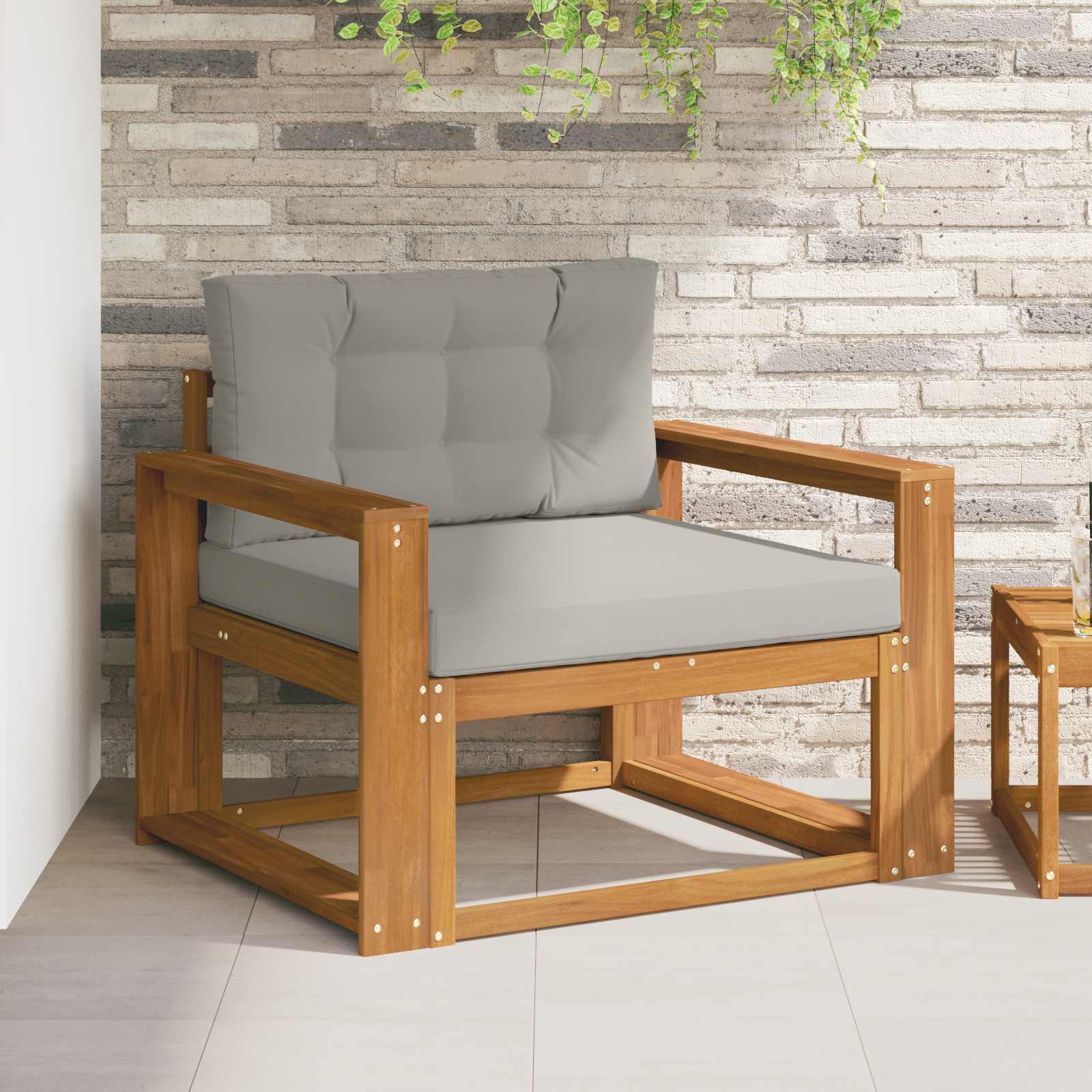 Outdoor Mittelsofa Natur