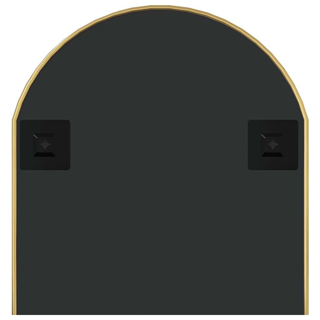 Wandspiegel Silbern 50x20 cm Oval