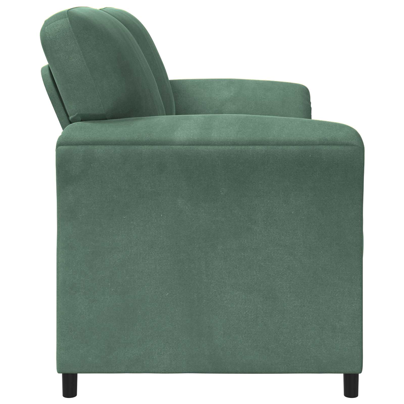 1-Sitzer Sofa Hellgrau 88 x 83 x 95 cm Samt