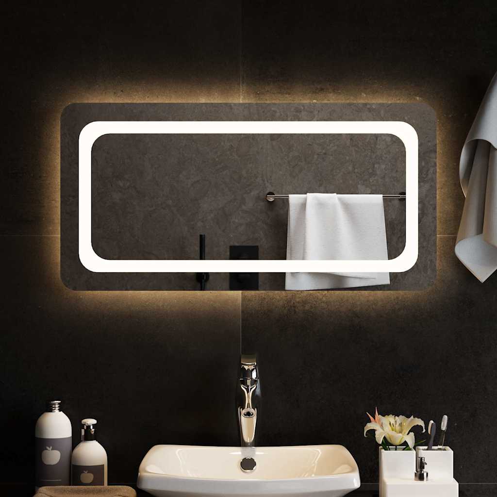 LED-Badspiegel 60x40 cm