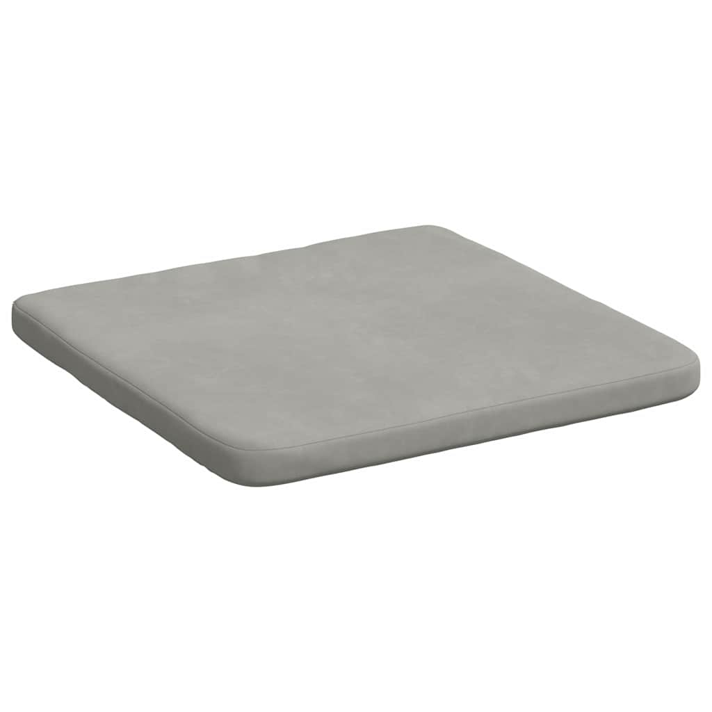 Sitzkissen 4 pcs Taupe 40 x 40 x 3 cm Mikrofaserstoff