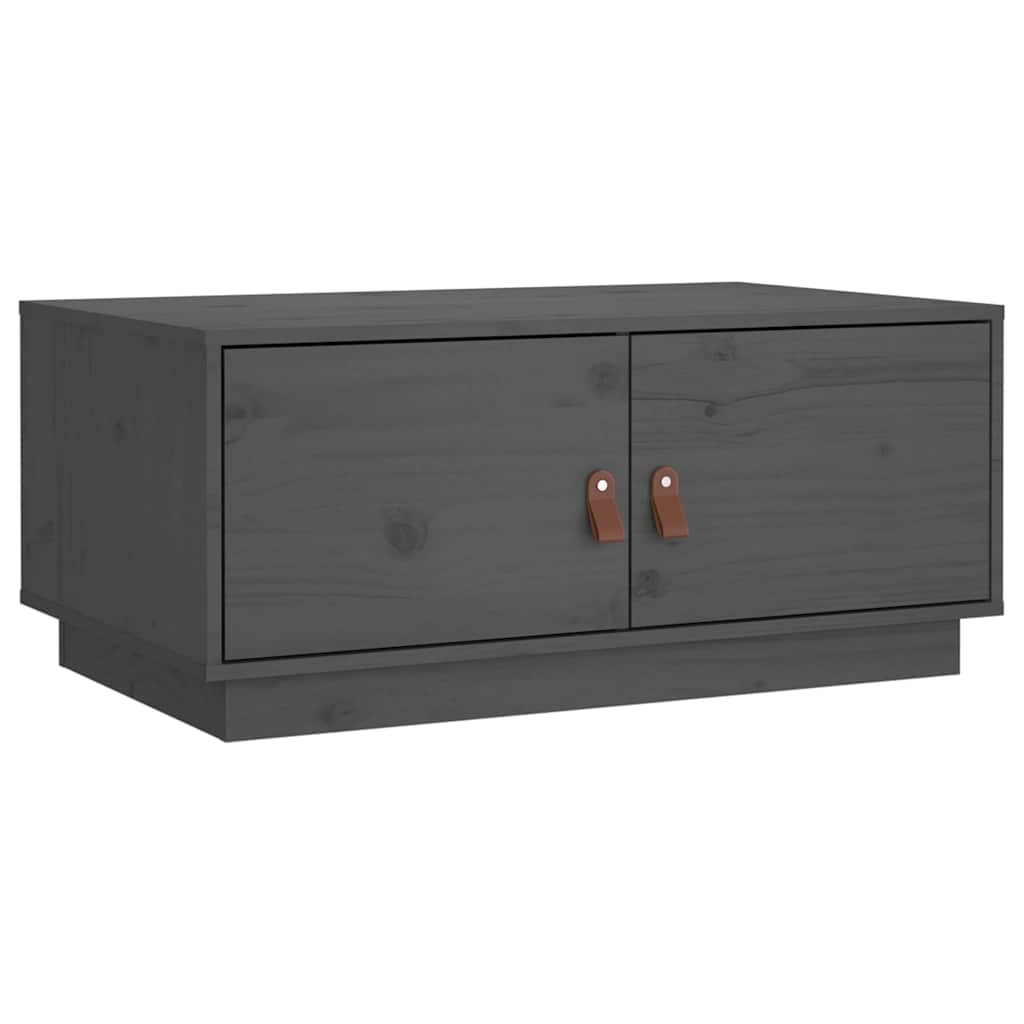 Couchtisch 80x50x35 cm Massivholz Kiefer