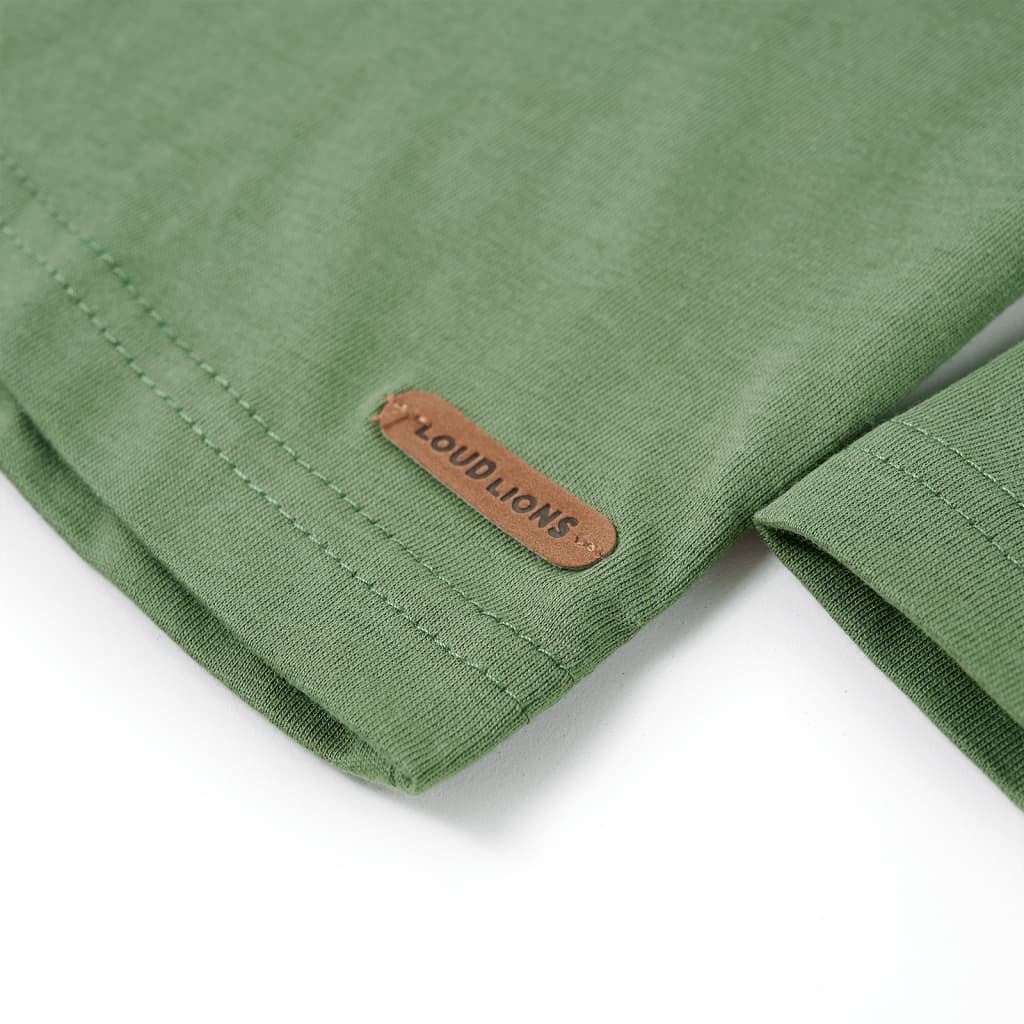 Kinder-Langarmshirt Dunkelocker 116
