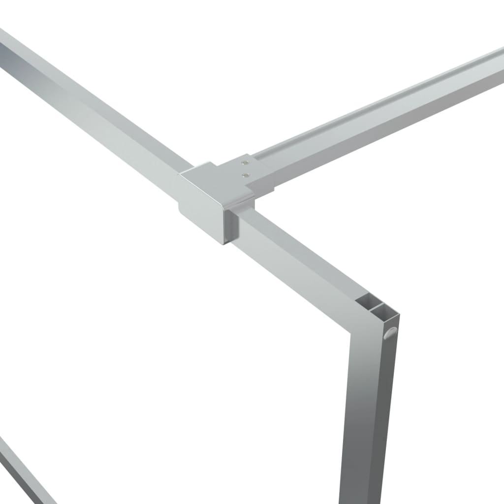 Duschwand für Begehbare Dusche mit Klarem ESG Glas 80x195 cm