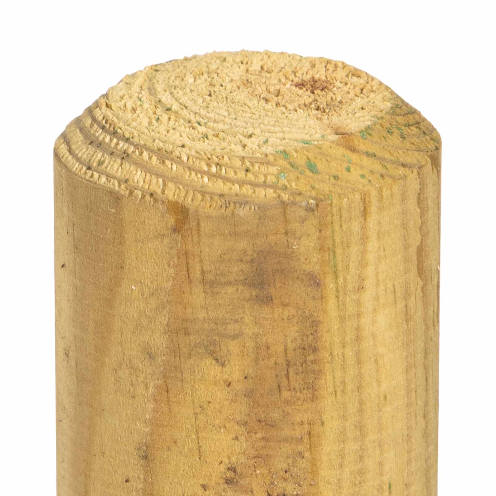 Zaunpfosten 5 Stück Grün 120 cm Massivholz Kiefer
