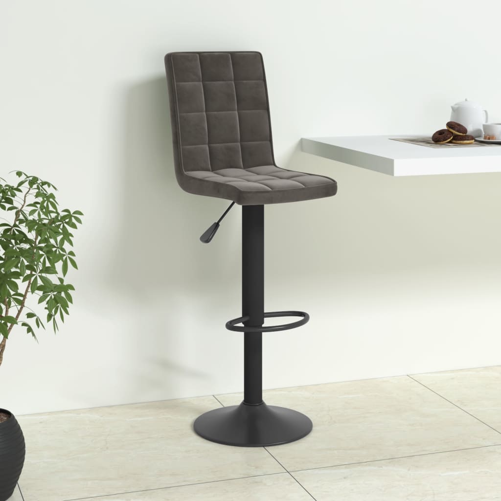 Barhocker Rosa Samt