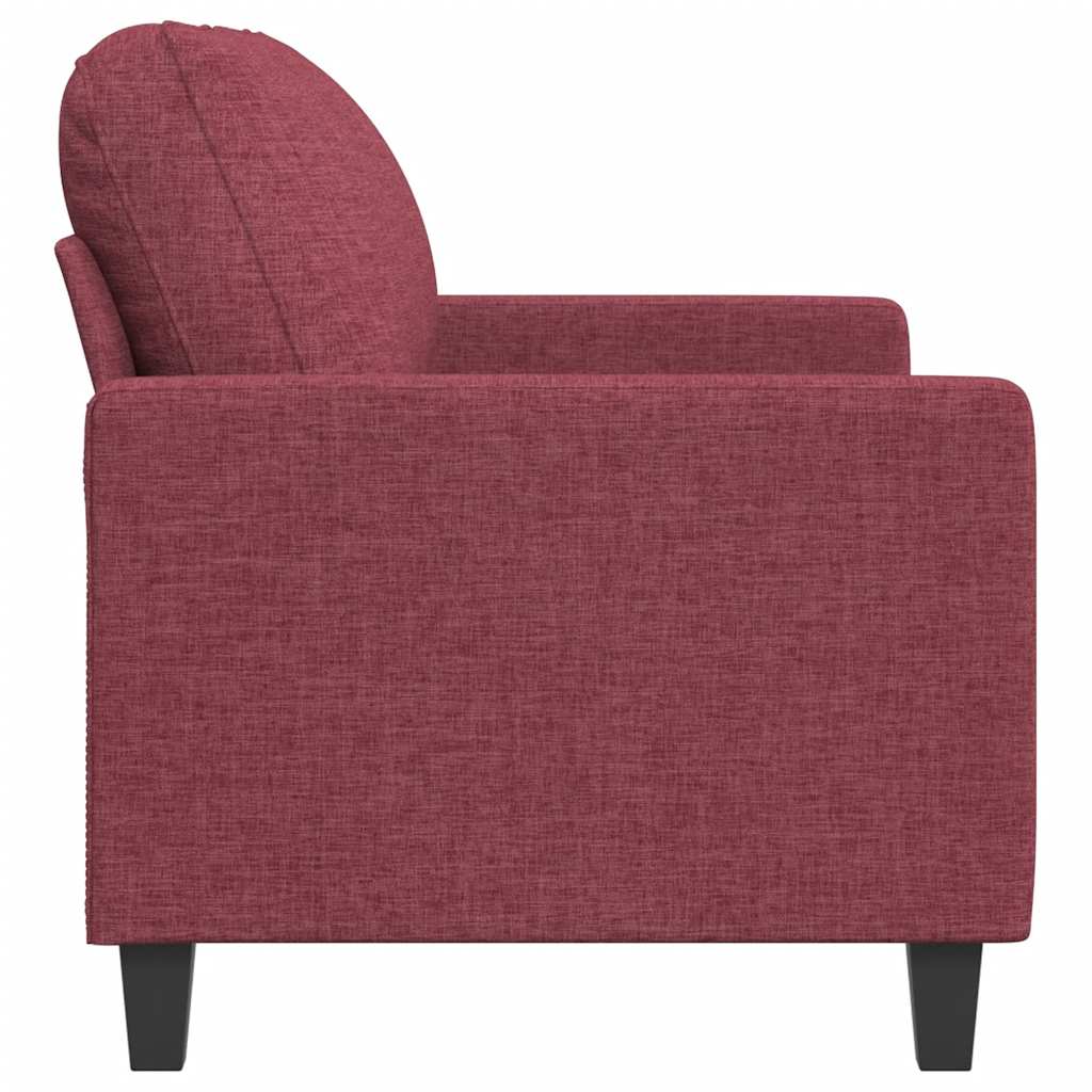 3-Sitzer-Sofa Hellgrau 180 cm Stoff