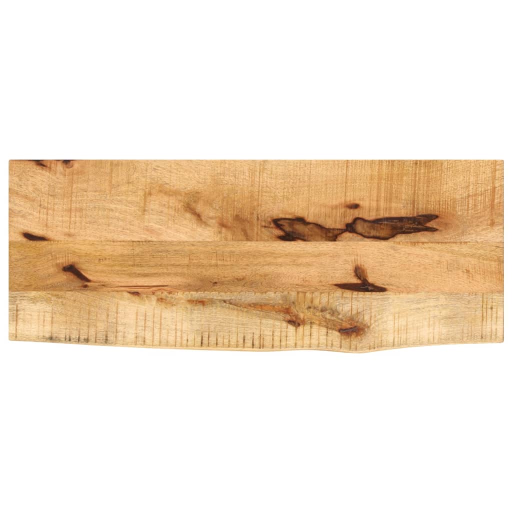 Wandregal 40x20x2,5 cm Rechteckig Massivholz Akazie Baumkante