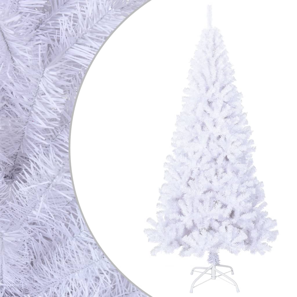 Künstlicher Weihnachtsbaum mit Dicken Zweigen Grün 150 cm PVC
