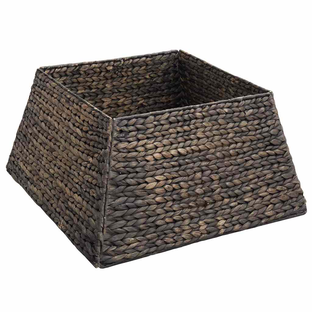 Weihnachtsbaumkragen Braun 70 x 70 x 28 cm Wasserhyazinthe