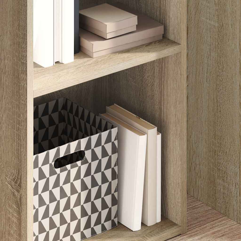 Bücherregal Weiß 80x30x189 cm Holzwerkstoff