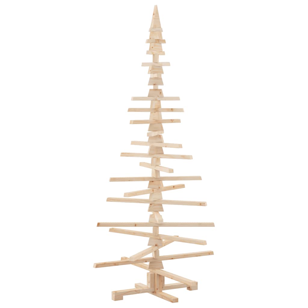 Weihnachtsbaum Holz zum Schmücken 60 cm Massivholz Kiefer