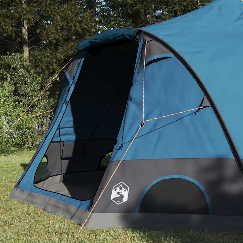 Dome Zelt für 4 Personen mit Dach Grün 505 x 450 x 248 cm