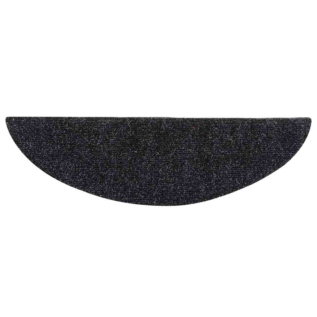 Stufenmatten Selbstklebend 15 Stk. 56x17x3 cm Hellbraun Halbrund