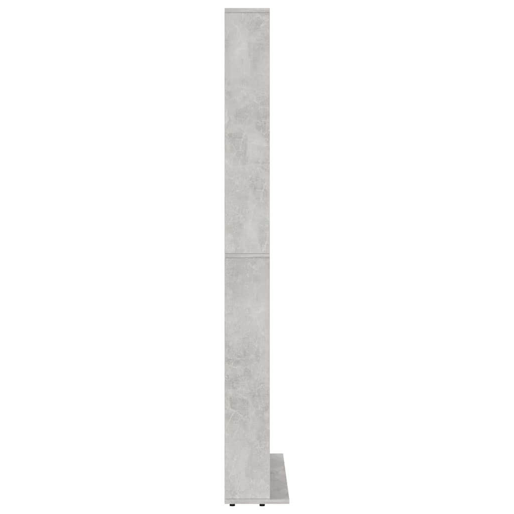 CD Regal Schwarz Eichen-Optik 101 x 23 x 177,5 cm Holzwerkstoff