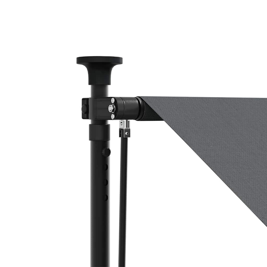 Einziehbare Markise Handbetrieben 150 cm Anthrazit