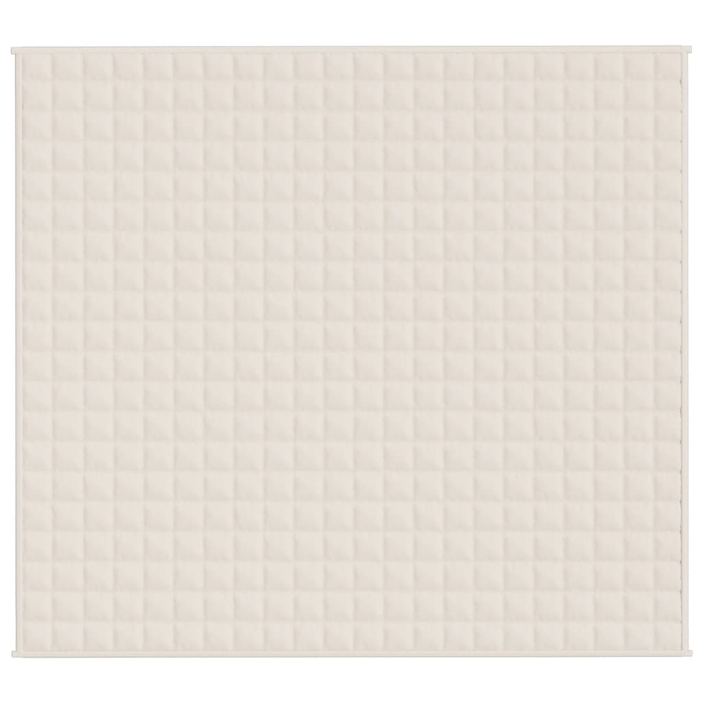 Gewichtsdecke Grau 122x183 cm 5 kg Stoff