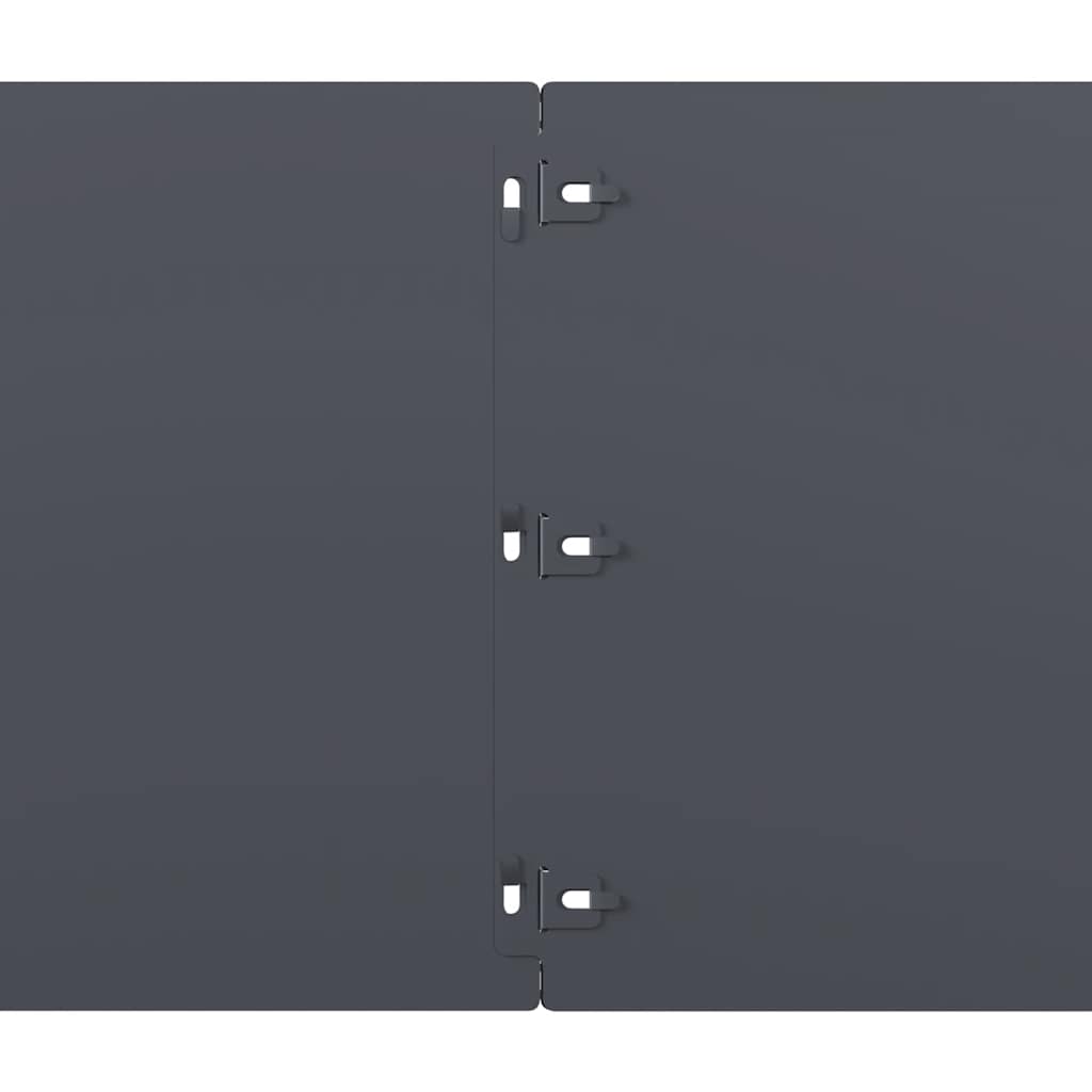 Raseneinfassung 10 pcs 10 x 103 cm Wetterfeststahl Rostig