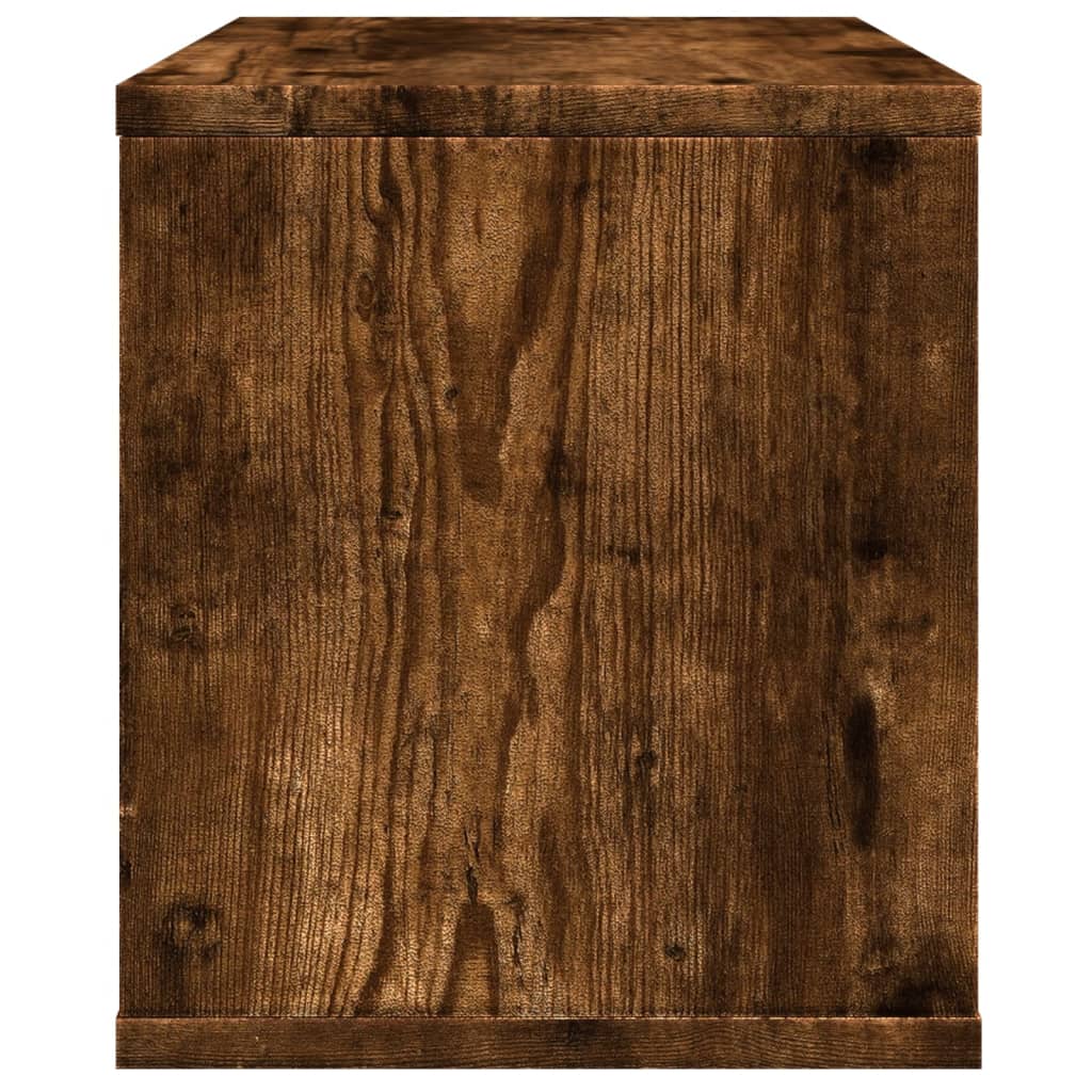 Schreibtisch-Organizer Weiß 36x26x29,5 cm Holzwerkstoff