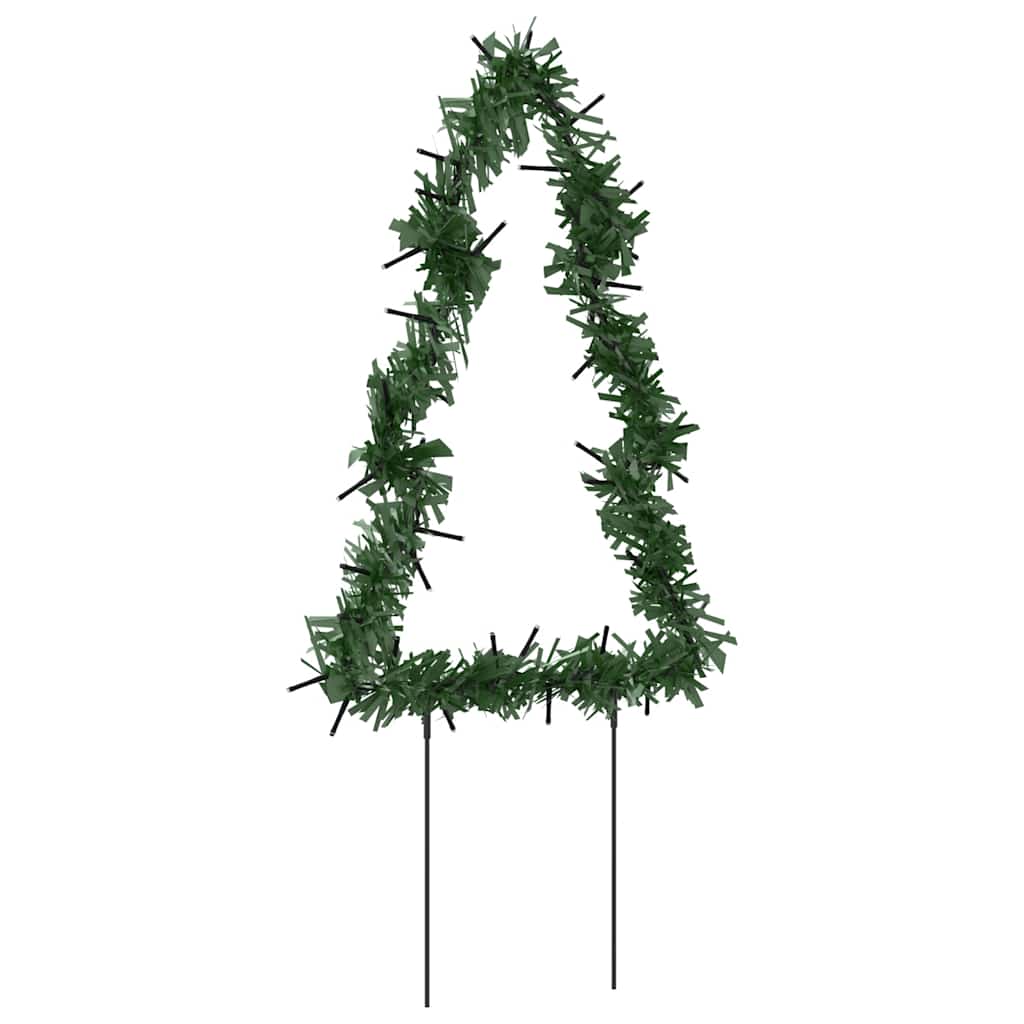 Weihnachtsbaum mit Erdspießen und 115 LEDs 90 cm