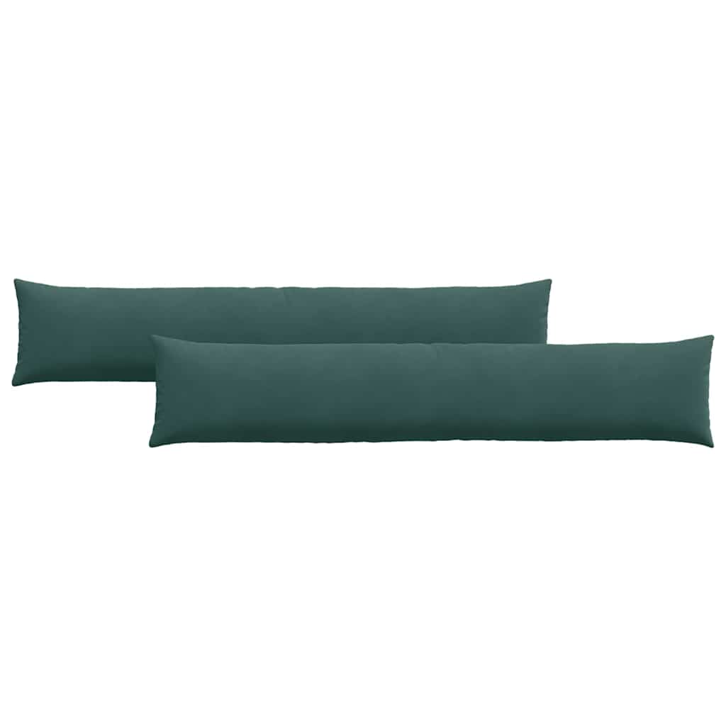 Sofakissen 2 Stück Blau 50 x 30 cm Cordstoff