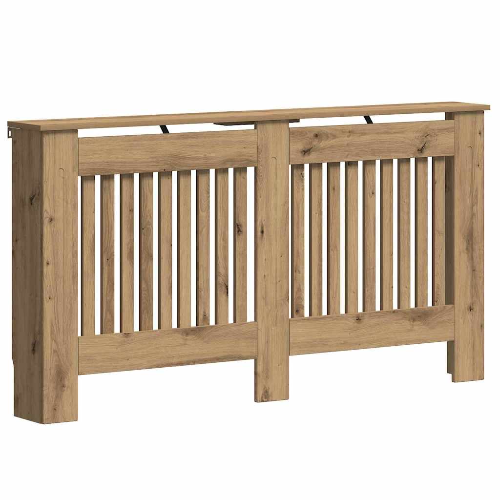 Holzwerkstoff Heizkörper-Abdeckung Heizkörperverkleidung 112 cm, weiß