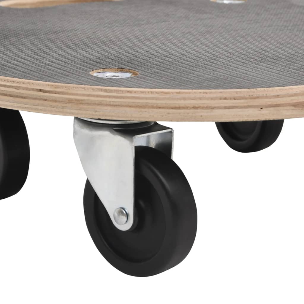 Transportroller 2 Stk. Rechteckig 60x40x11,5 cm 250 kg