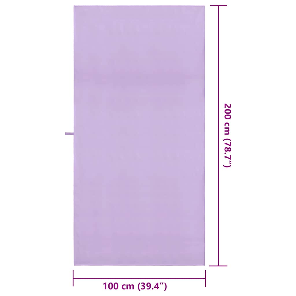 Sporthandtücher 2 pcs Schwarz 50 x 30 cm Polyester und Polyamid