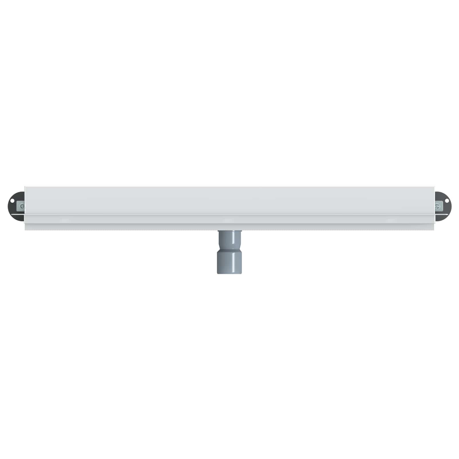 Wandmontierter Duschablauf Silber 50 cm Edelstahl 304