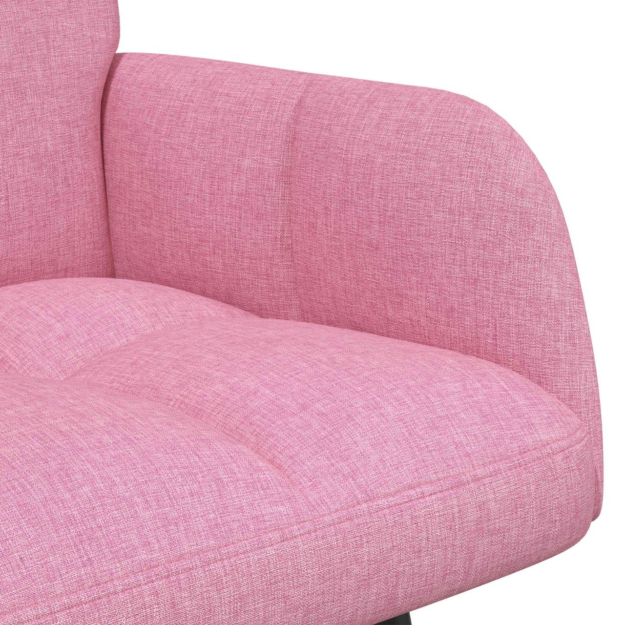 2-Sitzer Sofa Hellgrau 115 x 61 x 87 cm Stoff