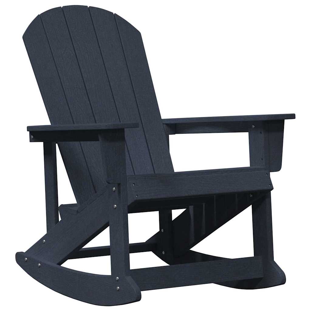 Adirondack-Schaukelstuhl Weiß 92 x 73,5 x 92 cm HDPE